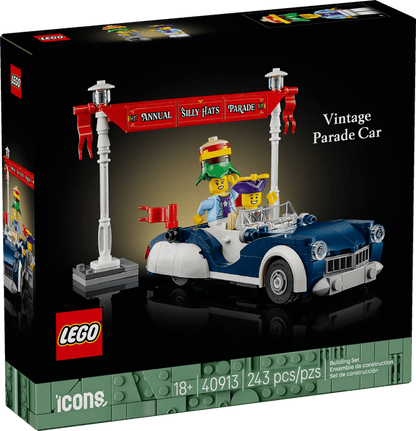 LEGO® ICONS™  Vintage Parade Car - 40913 - 243 Piece Building Set
