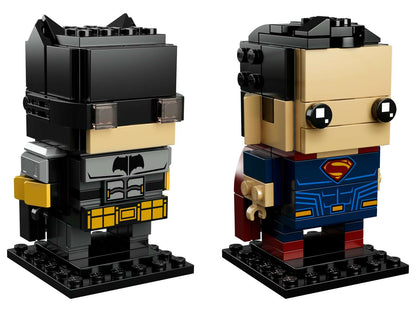LEGO® BrickHeadz™ Tactical Batman™ & Superman™ - 41610 - 209 Piece Building Set
