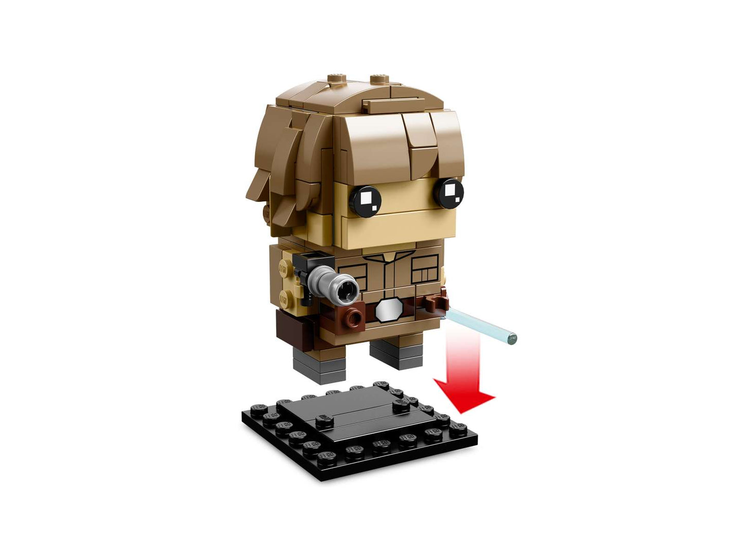 LEGO® BrickHeadz™ Luke Skywalker™ & Yoda™ - 41627 - 215 Piece Building Set