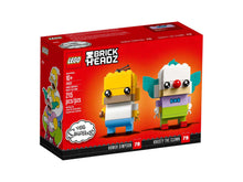 LEGO® BrickHeadz™ Homer Simpson & Krusty the Clown - 41632 - 215 Piece Building Set