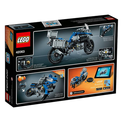 LEGO® Technic™ BMW R 1200 GS Adventure Motorcycle — 42063 — 603 Piece Building Set