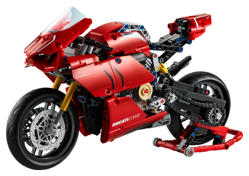 LEGO® Technic™ Ducati Panigale V4 R Motorcycle — 42107 — 646 Piece Building Set