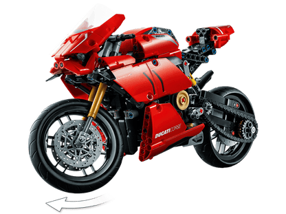 LEGO® Technic™ Ducati Panigale V4 R Motorcycle — 42107 — 646 Piece Building Set
