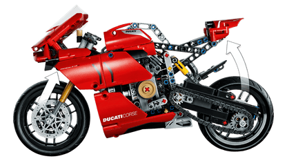 LEGO® Technic™ Ducati Panigale V4 R Motorcycle — 42107 — 646 Piece Building Set