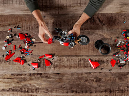 LEGO® Technic™ Ducati Panigale V4 R Motorcycle — 42107 — 646 Piece Building Set