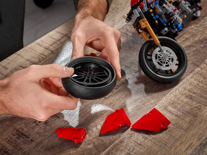 LEGO® Technic™ Ducati Panigale V4 R Motorcycle — 42107 — 646 Piece Building Set