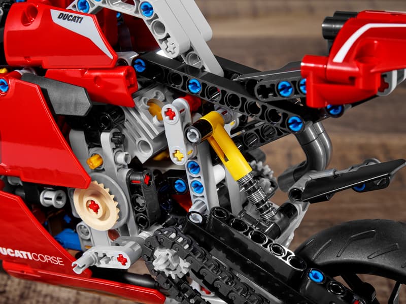 LEGO® Technic™ Ducati Panigale V4 R Motorcycle — 42107 — 646 Piece Building Set