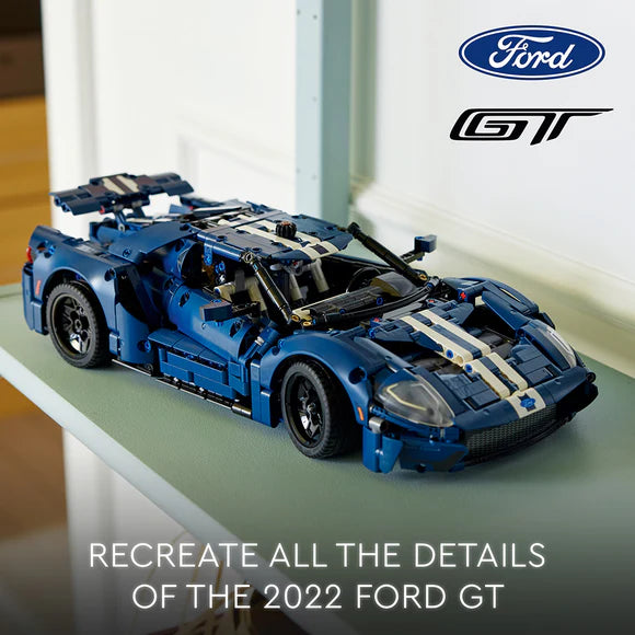 LEGO® Technic 2022 Ford GT Supercar - 42154 - 1466 Piece Building Set