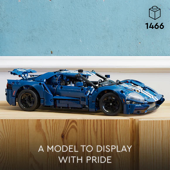 LEGO® Technic 2022 Ford GT Supercar - 42154 - 1466 Piece Building Set