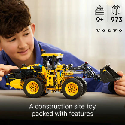 LEGO® Technic™ Volvo L120 Electric Wheel Loader Construction Toy - 42209 - 973 Piece Building Set