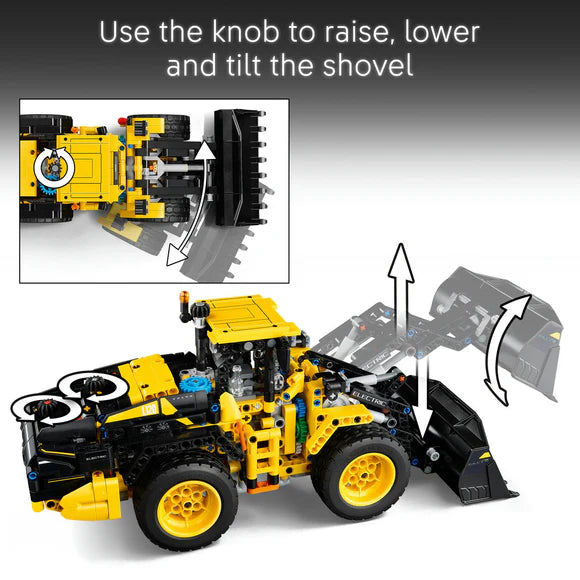 LEGO® Technic™ Volvo L120 Electric Wheel Loader Construction Toy - 42209 - 973 Piece Building Set