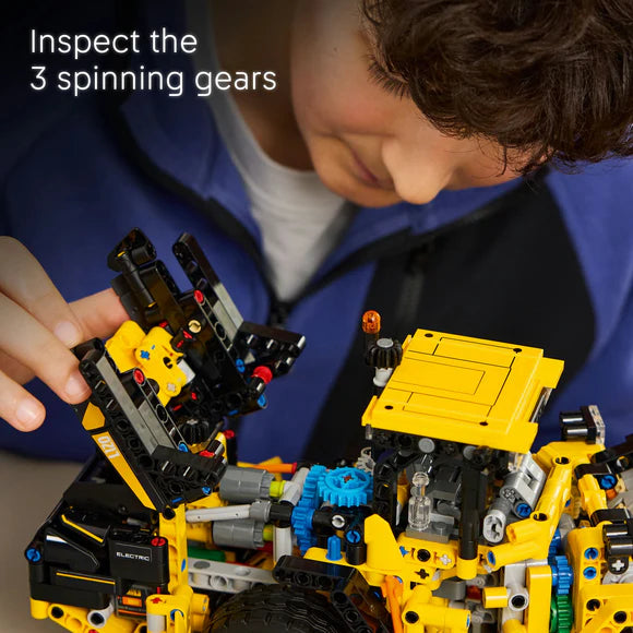 LEGO® Technic™ Volvo L120 Electric Wheel Loader Construction Toy - 42209 - 973 Piece Building Set
