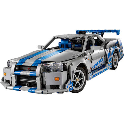 LEGO® Technic™ 2 Fast 2 Furious Nissan Skyline GT-R (R34) — 42210 — 1410 Piece Building Set