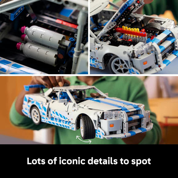 LEGO® Technic™ 2 Fast 2 Furious Nissan Skyline GT-R (R34) — 42210 — 1410 Piece Building Set
