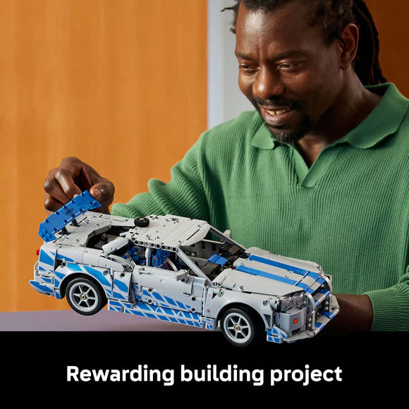 LEGO® Technic™ 2 Fast 2 Furious Nissan Skyline GT-R (R34) — 42210 — 1410 Piece Building Set