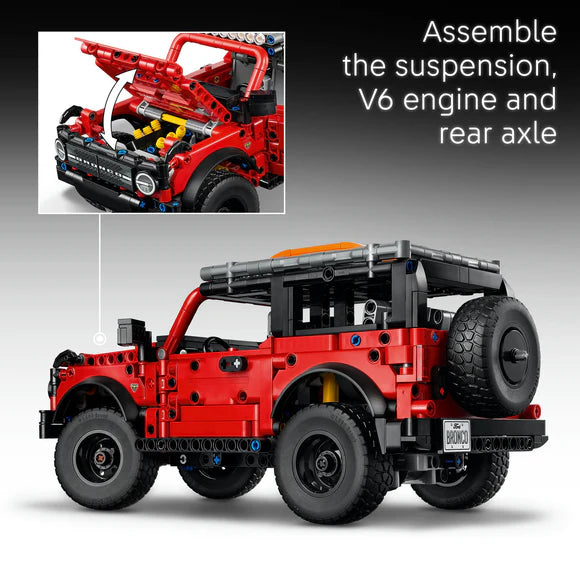 LEGO® Technic Ford Bronco SUV - 42213 - 943 Piece Building Set