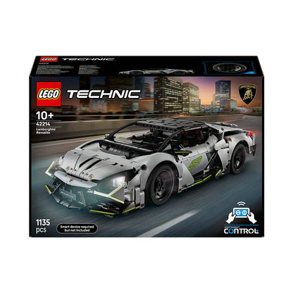 LEGO® Technic™ Lamborghini Revuelto Super Sports Car STEM Remote-Control Kit - 42214 - 1135 Piece Building Set