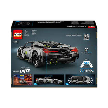 LEGO® Technic™ Lamborghini Revuelto Super Sports Car STEM Remote-Control Kit - 42214 - 1135 Piece Building Set
