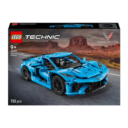 LEGO® Technic™ Chevrolet Corvette Stingray Blue Car - 42217 - 732 Piece Building Set