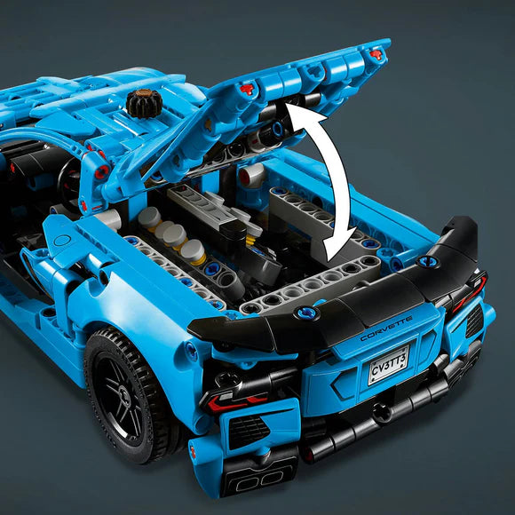 LEGO® Technic™ Chevrolet Corvette Stingray Blue Car - 42217 - 732 Piece Building Set