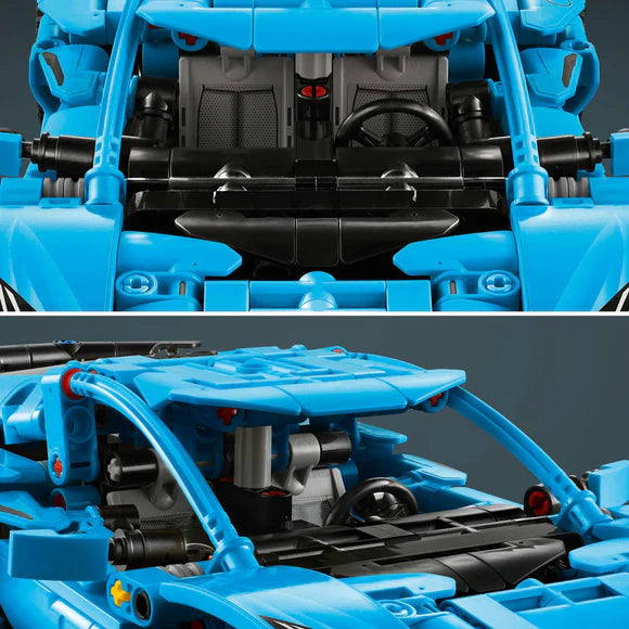 LEGO® Technic™ Chevrolet Corvette Stingray Blue Car - 42217 - 732 Piece Building Set