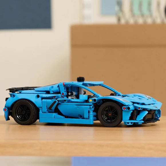 LEGO® Technic™ Chevrolet Corvette Stingray Blue Car - 42217 - 732 Piece Building Set
