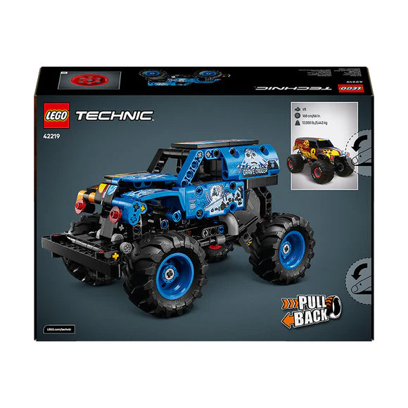 LEGO® Technic Monster Jam™ Grave Digger™ Fire and Ice - 42219 - 263 Piece Building Set