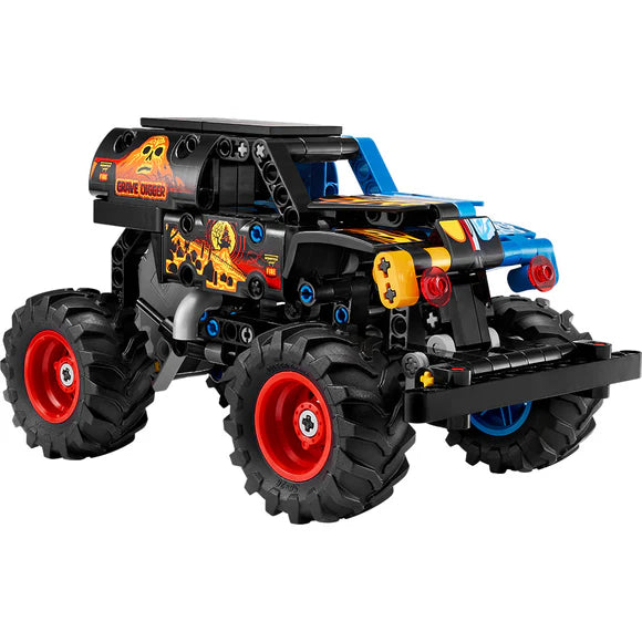 LEGO® Technic Monster Jam™ Grave Digger™ Fire and Ice - 42219 - 263 Piece Building Set