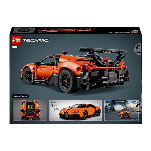 LEGO® Technic Bugatti Chiron Pur Sport Hypercar - 42222 - 771 Piece Building Set
