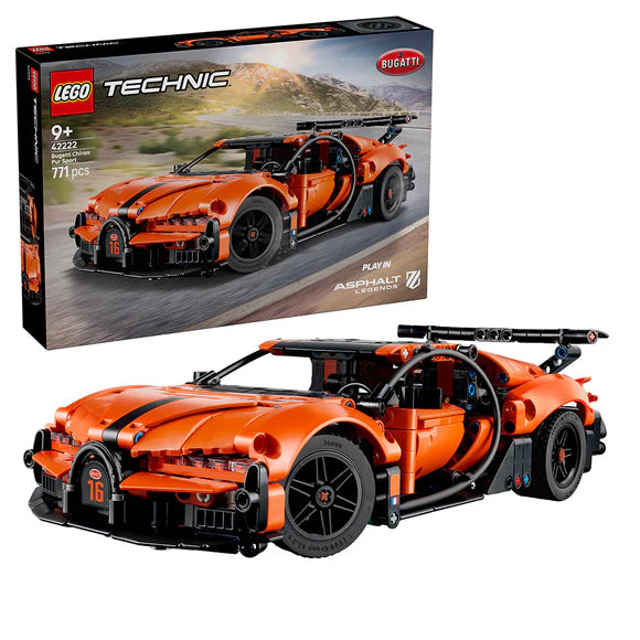 LEGO® Technic Bugatti Chiron Pur Sport Hypercar - 42222 - 771 Piece Building Set