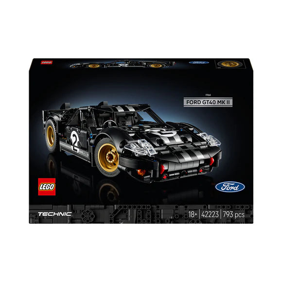 LEGO® Technic 1966 Ford GT40 MKII Race Car - 42223 - 793 Piece Building Set