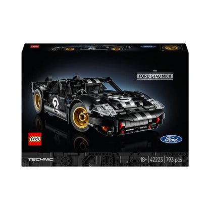 LEGO® Technic 1966 Ford GT40 MKII Race Car - 42223 - 793 Piece Building Set