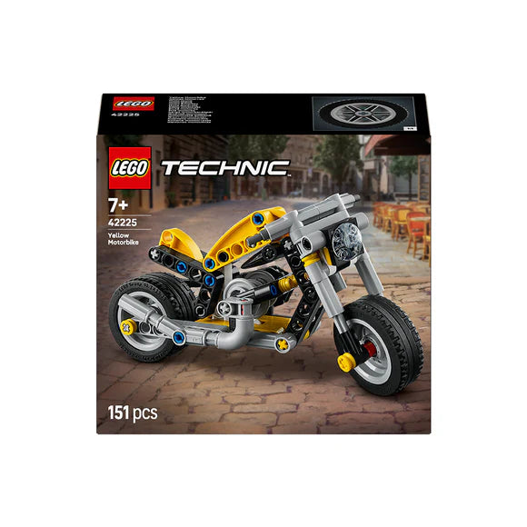 LEGO® Technic Yellow Motorbike - 42225 - 151 Piece Building Set