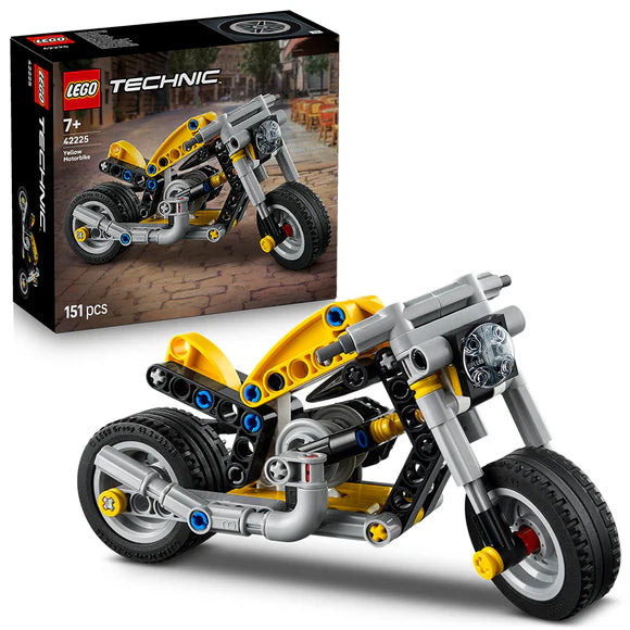 LEGO® Technic Yellow Motorbike - 42225 - 151 Piece Building Set