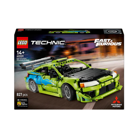 LEGO® Technic™ Fast and Furious Mitsubishi Eclipse — 42229 — 827 Piece Building Set