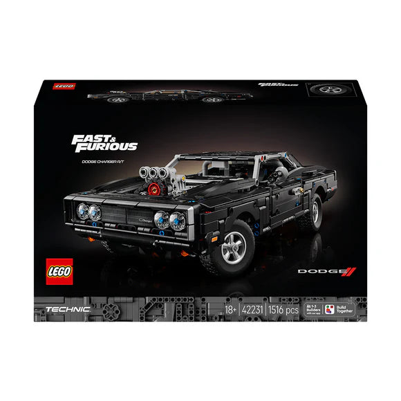 LEGO® Technic™ Fast and Furious Dodge Charger R/T — 42231 — 1516 Piece Building Set
