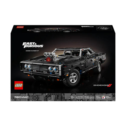 LEGO® Technic™ Fast and Furious Dodge Charger R/T — 42231 — 1516 Piece Building Set