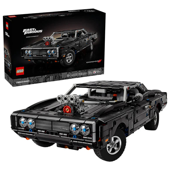 LEGO® Technic™ Fast and Furious Dodge Charger R/T — 42231 — 1516 Piece Building Set