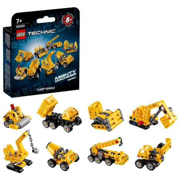 LEGO® Technic™ Mighty Machines Blind Boxes - 42233 - Collect All 8