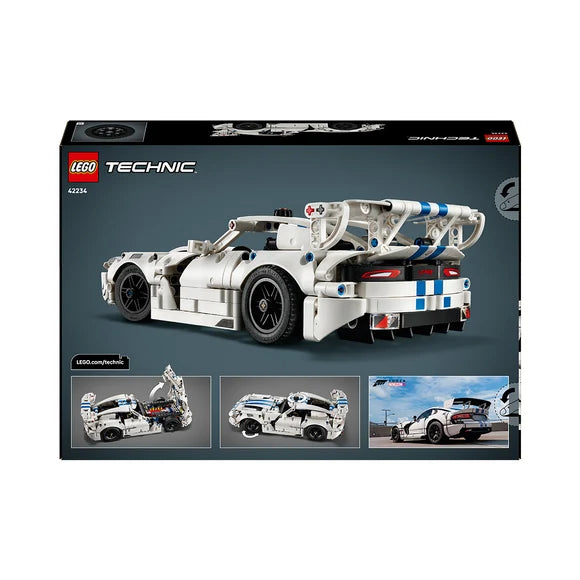 LEGO® Technic™ Dodge Viper GTS-R Sports Car — 42234 — 805 Piece Building Set