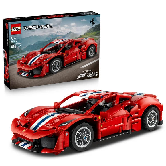 LEGO® Technic™ Ferrari 488 PISTA Car — 42235 — 882 Piece Building Set