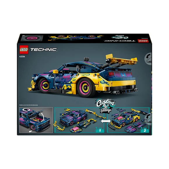 LEGO® Technic™ Custom Garage Ford Mustang GT Car — 42236 — 973 Piece Building Set