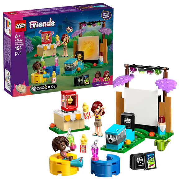 LEGO® Friends Friendship Movie Night - 42642 - 154 Piece Building Set