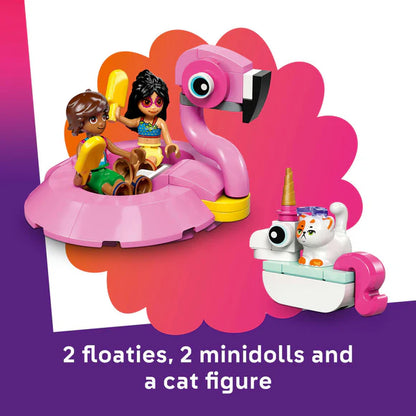 LEGO® Friends Unicorn & Flamingo Pool Party - 42658 - 99 Piece Building Set