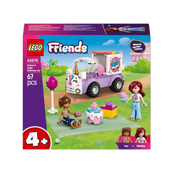 LEGO® Friends Unicorn Cake Delivery Car - 42675 - 67 Piece Building Set