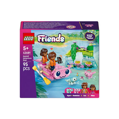 LEGO® Friends Axolotl Adventure Boat - 42681 - 95 Piece Building Set