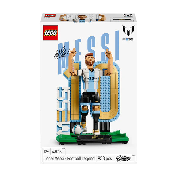LEGO® EDITIONS™ - Lionel Messi – Football Legend - 43015 - 958 Piece Building Set | Brick N Build