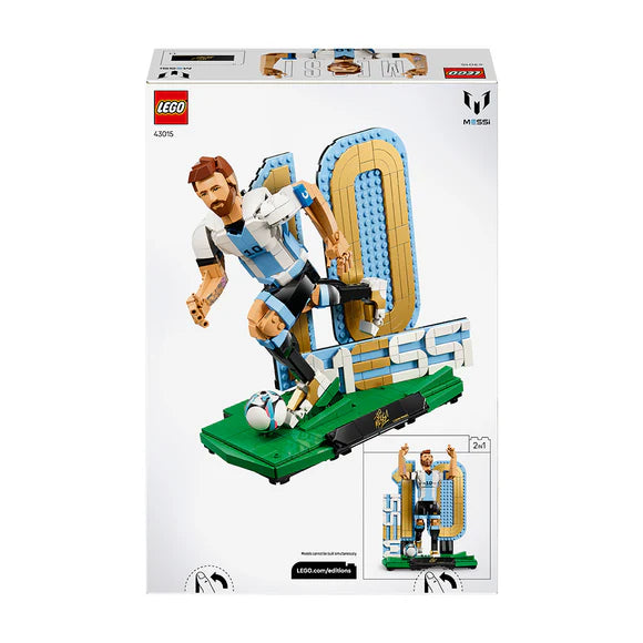 LEGO® EDITIONS™ - Lionel Messi – Football Legend - 43015 - 958 Piece Building Set | Brick N Build