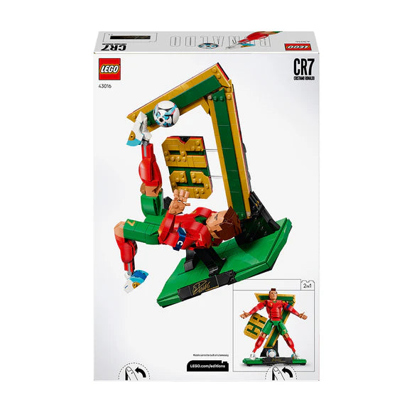LEGO® EDITIONS™ - Cristiano Ronaldo – Football Legend - 43016 - 854 Piece Building Set | Brick N Build