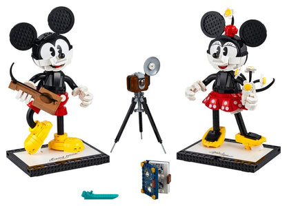 LEGO® Disney™ Mickey Mouse & Minnie Mouse Buildable Characters — 43179 — 1739 Piece Building Set